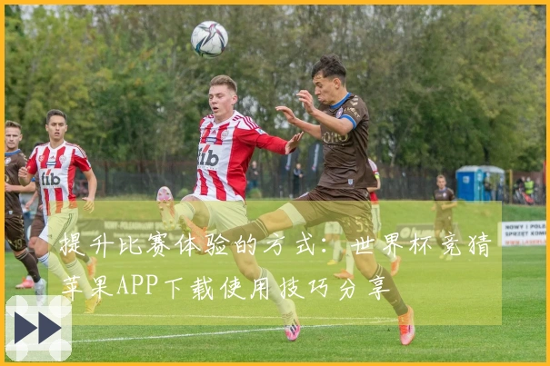 提升比赛体验的方式：世界杯竞猜苹果APP下载使用技巧分享