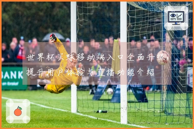 世界杯买球移动端入口全面升级，提升用户体验与直播功能介绍